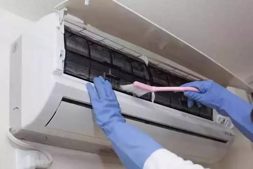 重慶空調清洗_洗得干凈