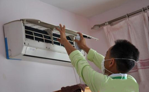 宜賓空調(diào)清洗加氟附近電話_深度拆卸清洗